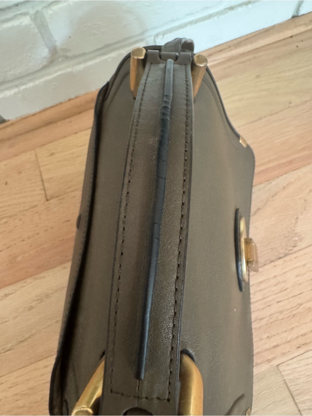 Chloe Indy brown satchel shoulder bag crossbody - Picture 6 of 9